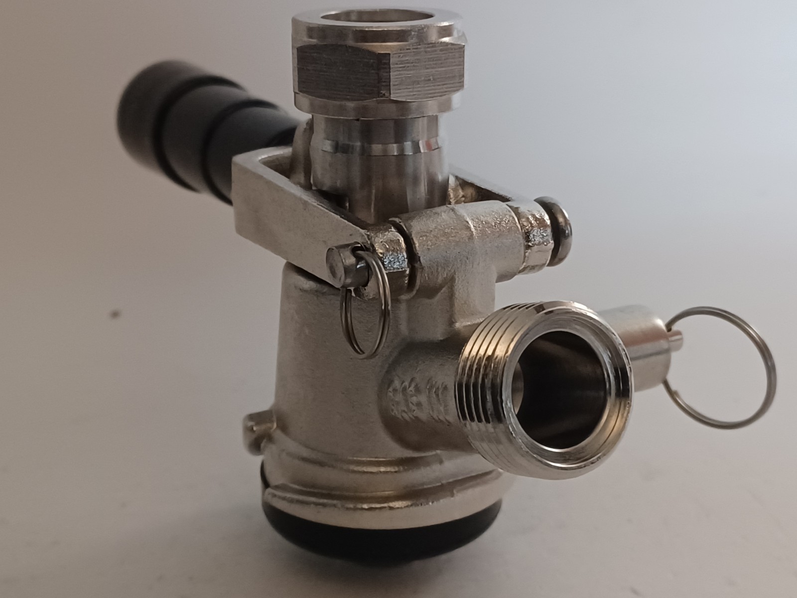 Keg Coupler, Sankey D Tap with 304 Stainless Steel Probe, Keg Coupler D System w