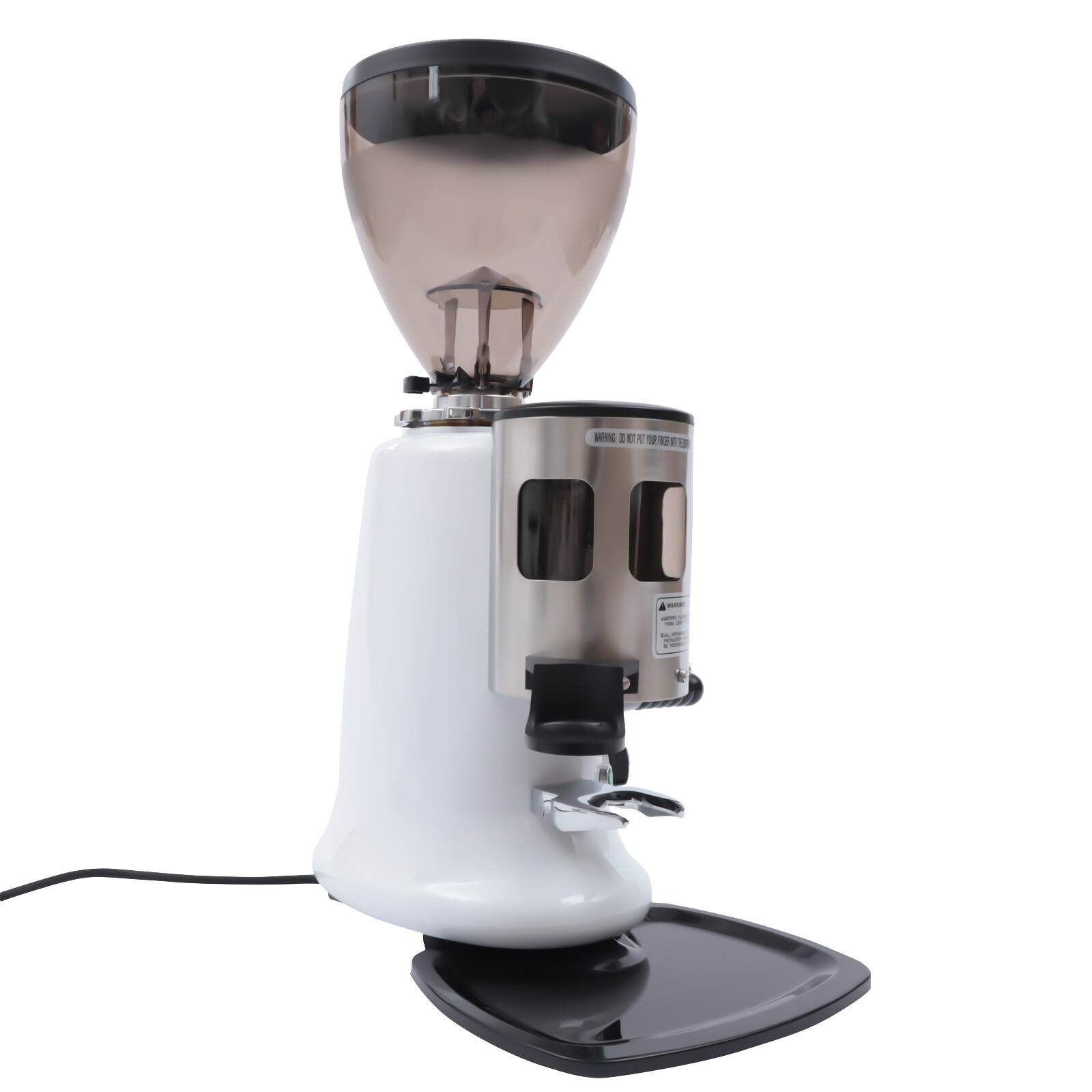 Commercial Espresso Machine 350W, Semi-Automatic Coffee Maker 10 grinding levels