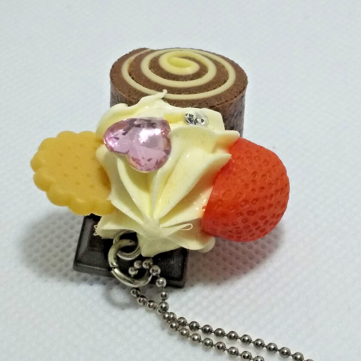 Sweets Cake Dessert Food Sample Keychain Amusement Miniature Figure Japan G