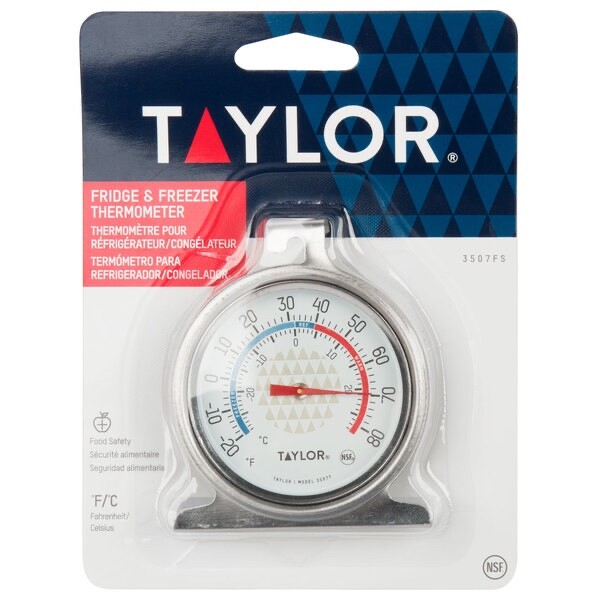USA SELLER TAYLOR 3507 REFRIGERATOR/FREEZER THERMOMETER FREE SHIPPING