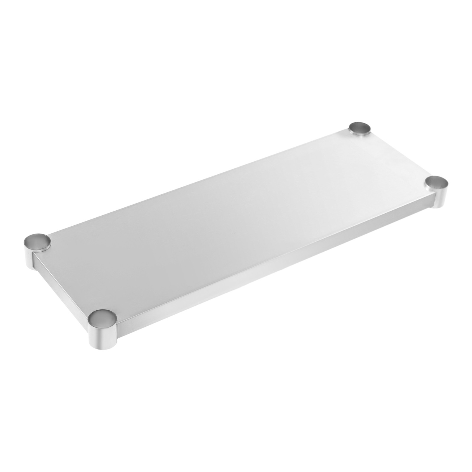 Under Shelf for Work Tables Extra Adjustable Lower Shelf Stainless Steel 100kg