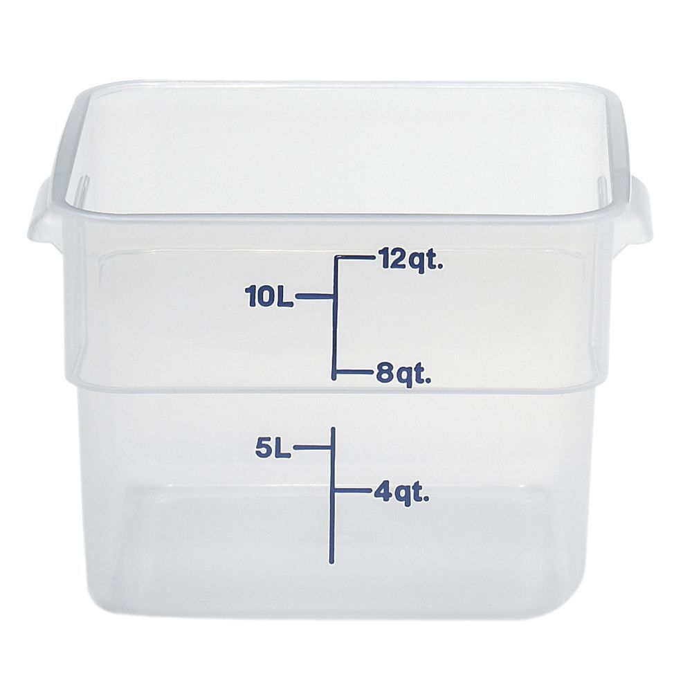 Cambro 12SFSPP190 Square Storage Container 12 Qt.