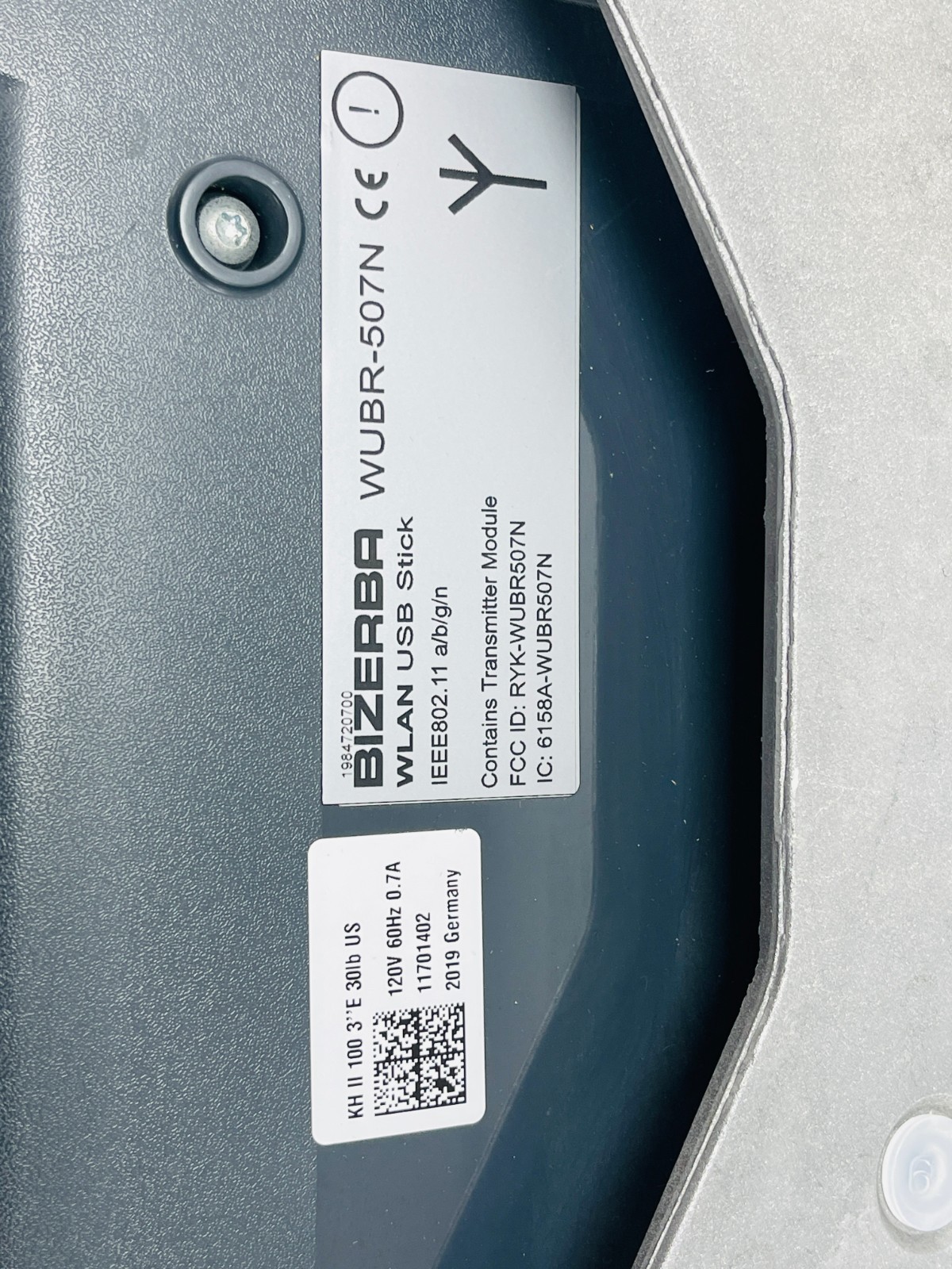 USED – Bizerba KH Series KH II 100 PRO 30 lb. PC Countertop Computing Scale