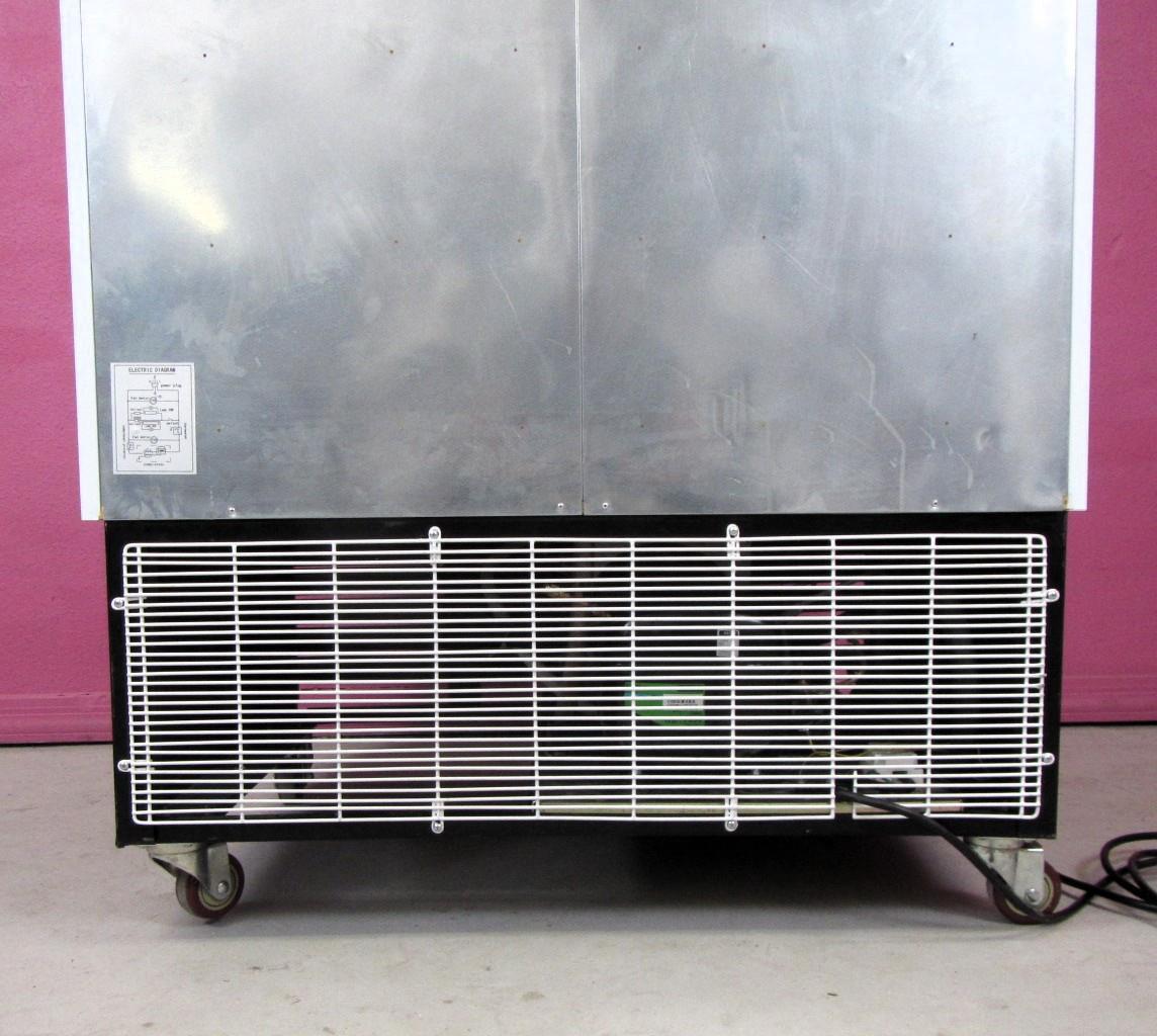 Blue Air BAGR35 Reach In 2 Glass Door Merchandising Display Refrigerator 26 c/f