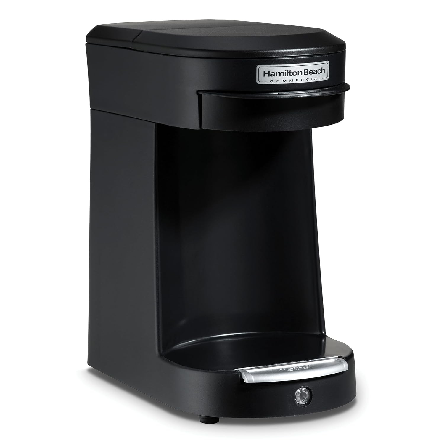 Hamilton Beach Commercial 1 Cup Pod Coffeemaker, Black, Single Serve HDC200B