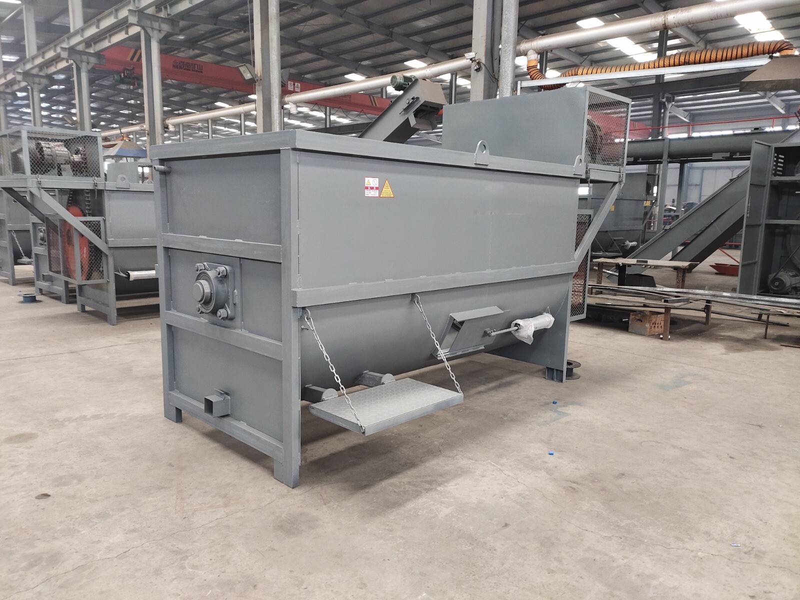 Ribbon Mixer 350 CF, Carbon steel , New, Built from drawings ,1 year warranty!