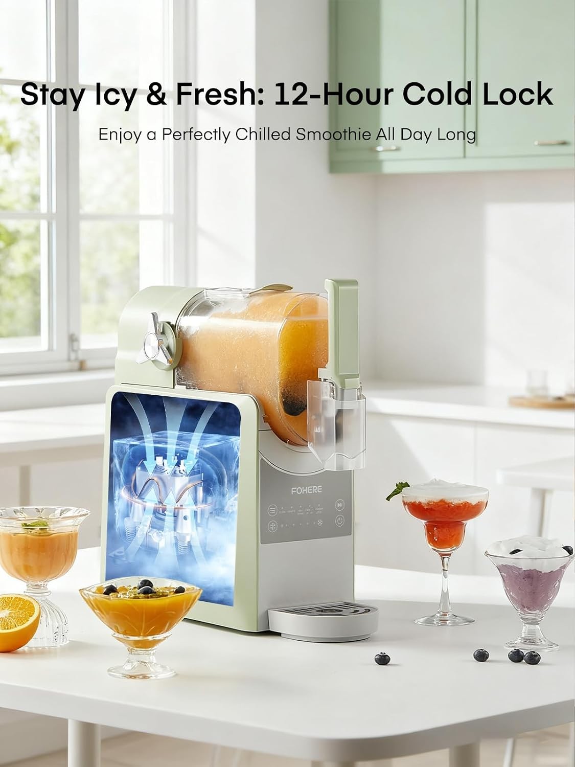 Slushie Machine 88 oz Slushy Machine Home Professional Frozen Drink Maker