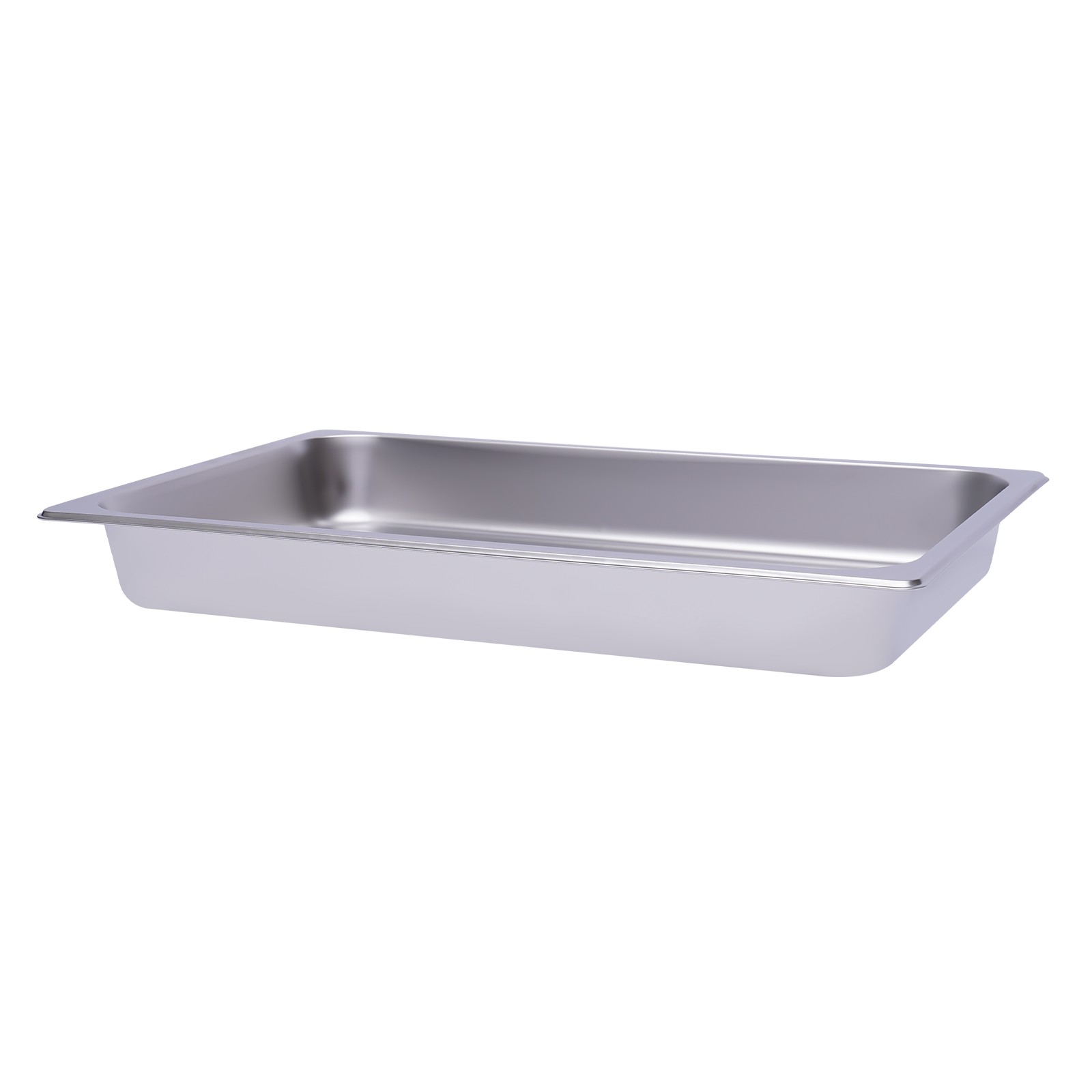 Full Size Steam Table Pans, 6-Pack 2.5 Inch Deep Restaurant Steam Table Pans