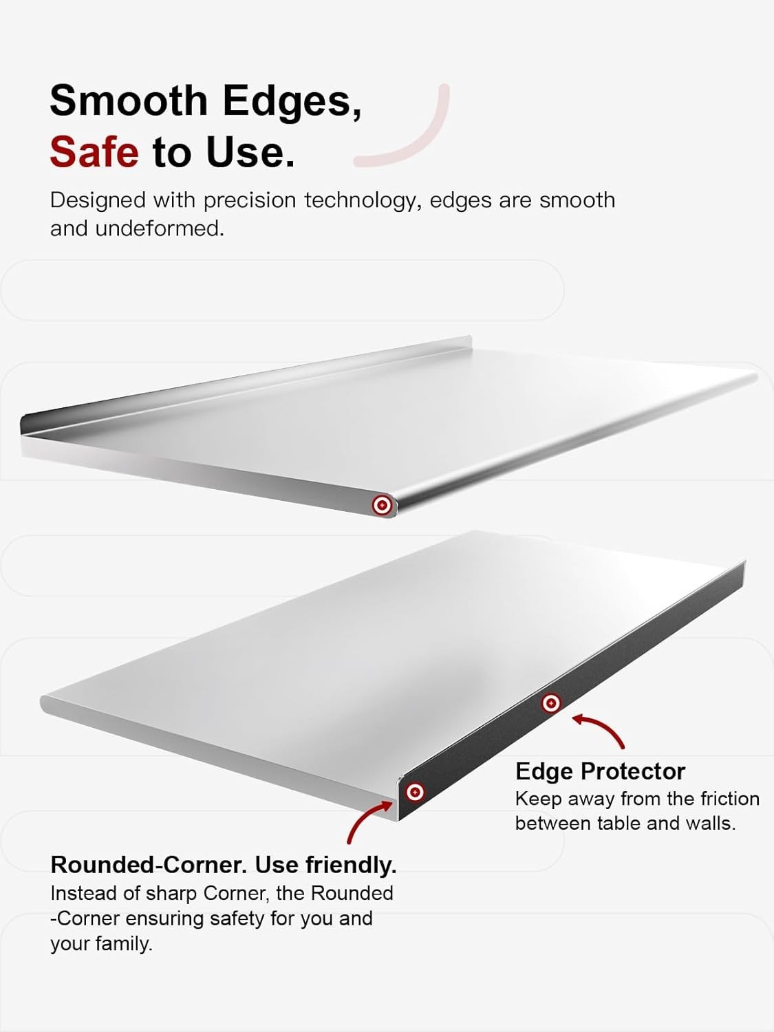**24×48 All-Stainless Steel Prep Table w/ Backsplash & Adjustable Undershelf**