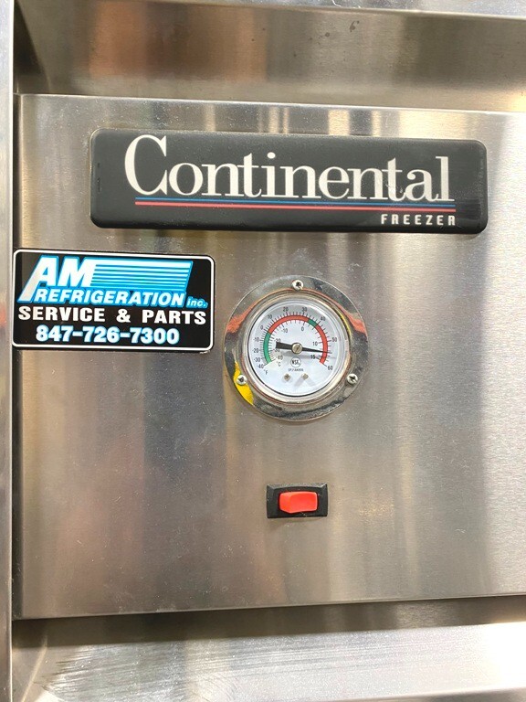 Freezer/ Continental Model 3F / 3 Solid Door Freezer 78″/ 70 Cu. Ft. NEW