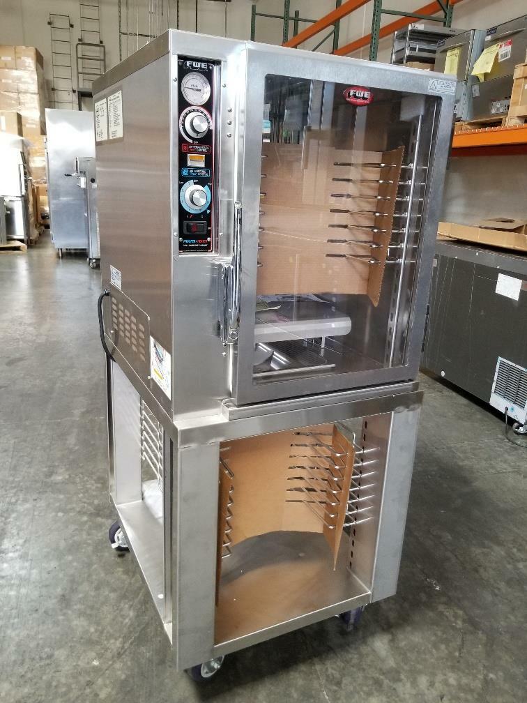 FWE MT-1826-7-7P Pass Thru Moisture-Temp Heated Holding Cabinet Slides n Shelve