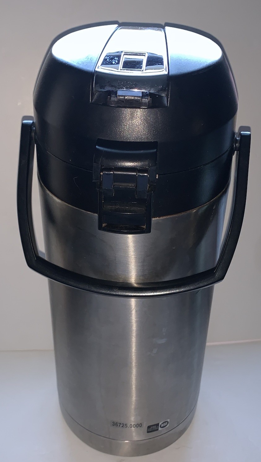 BUNN 1 Gallon (3.8L) Lever Action Airpot Stainless Steel 36725.0000
