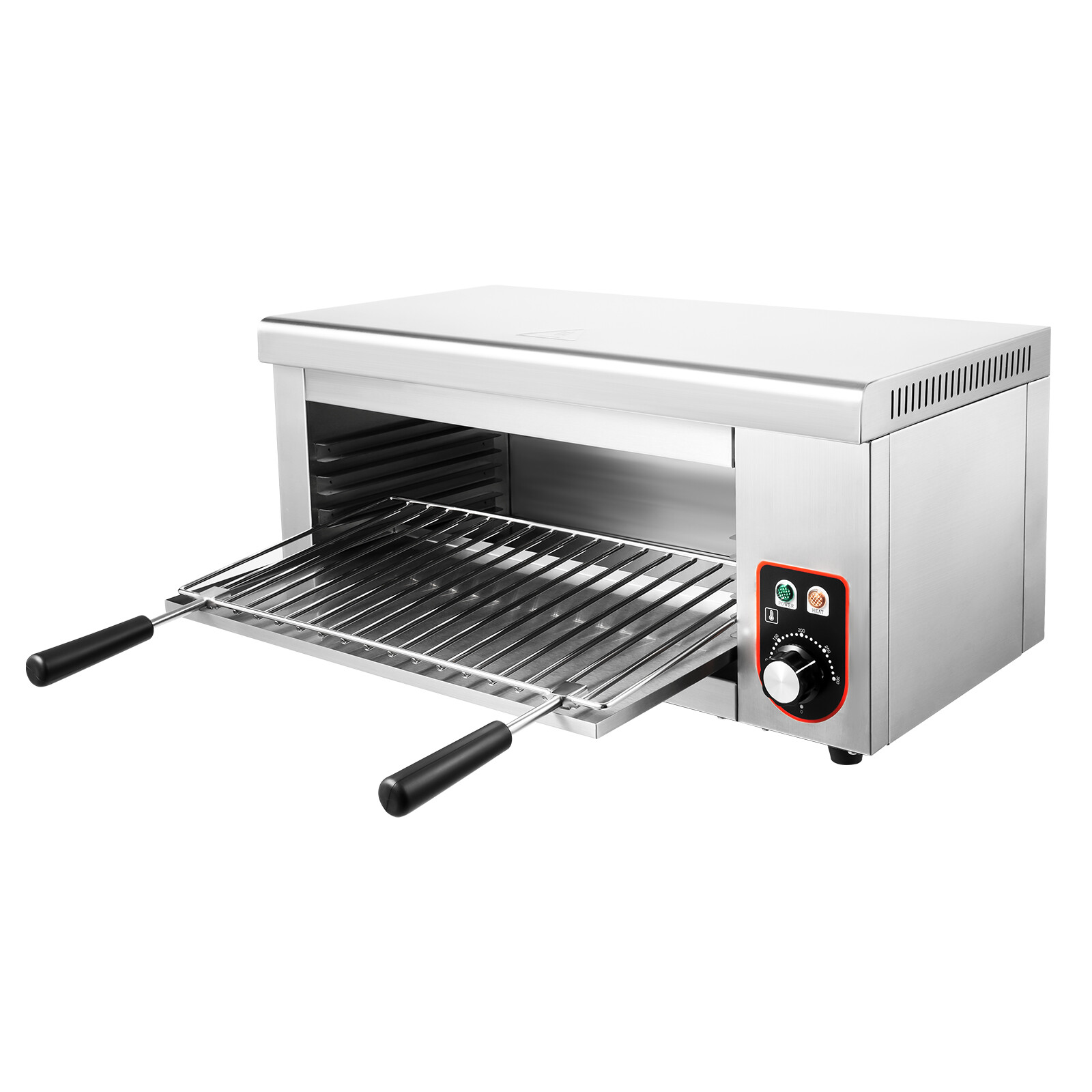 1500W Commercial Electric Wall-mounted Cheese Melter Salamander Broiler BBQ Gril