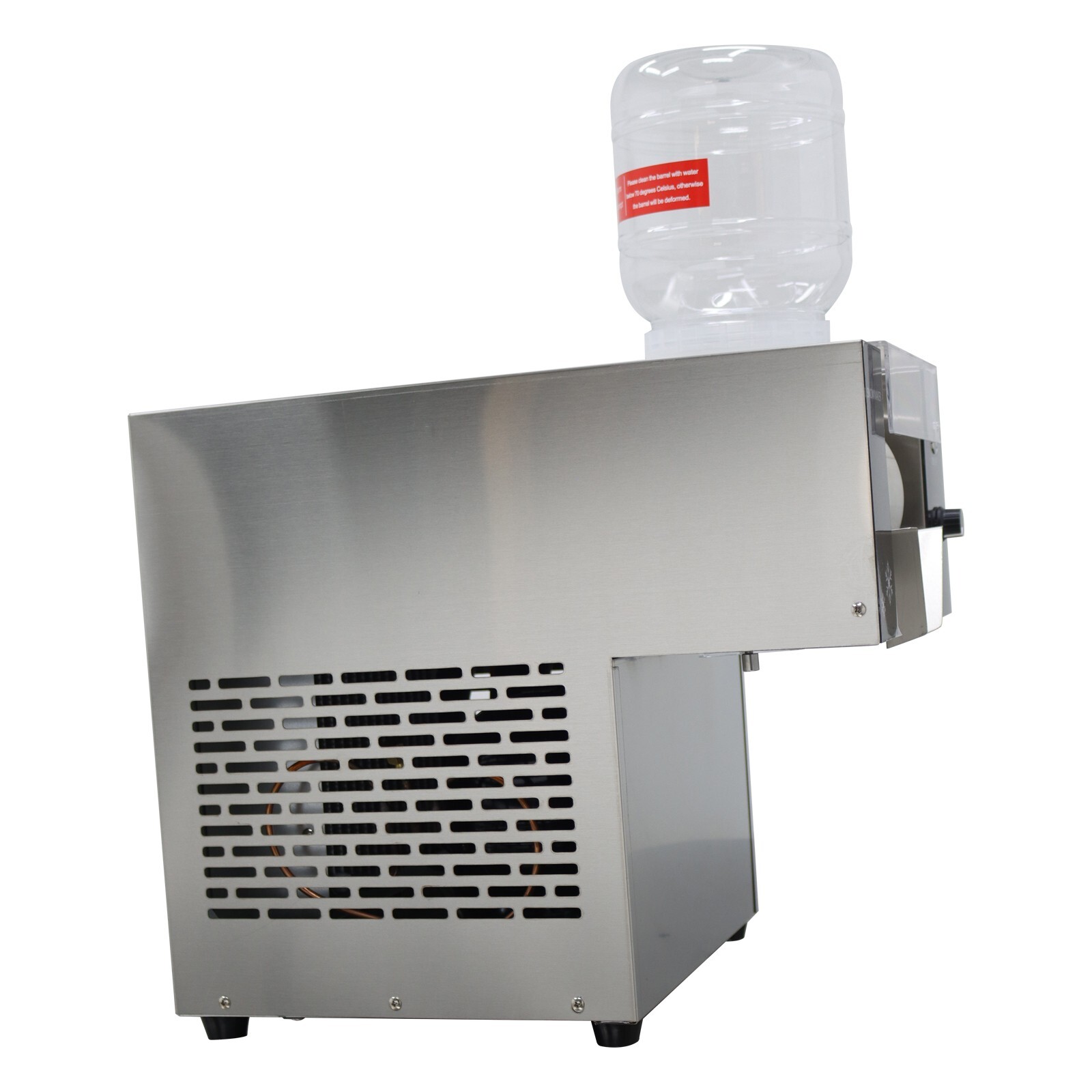 110V 1/2HP Commercial Air Cooling 2*3L Snowfake Ice Machie Snow Cone Machine