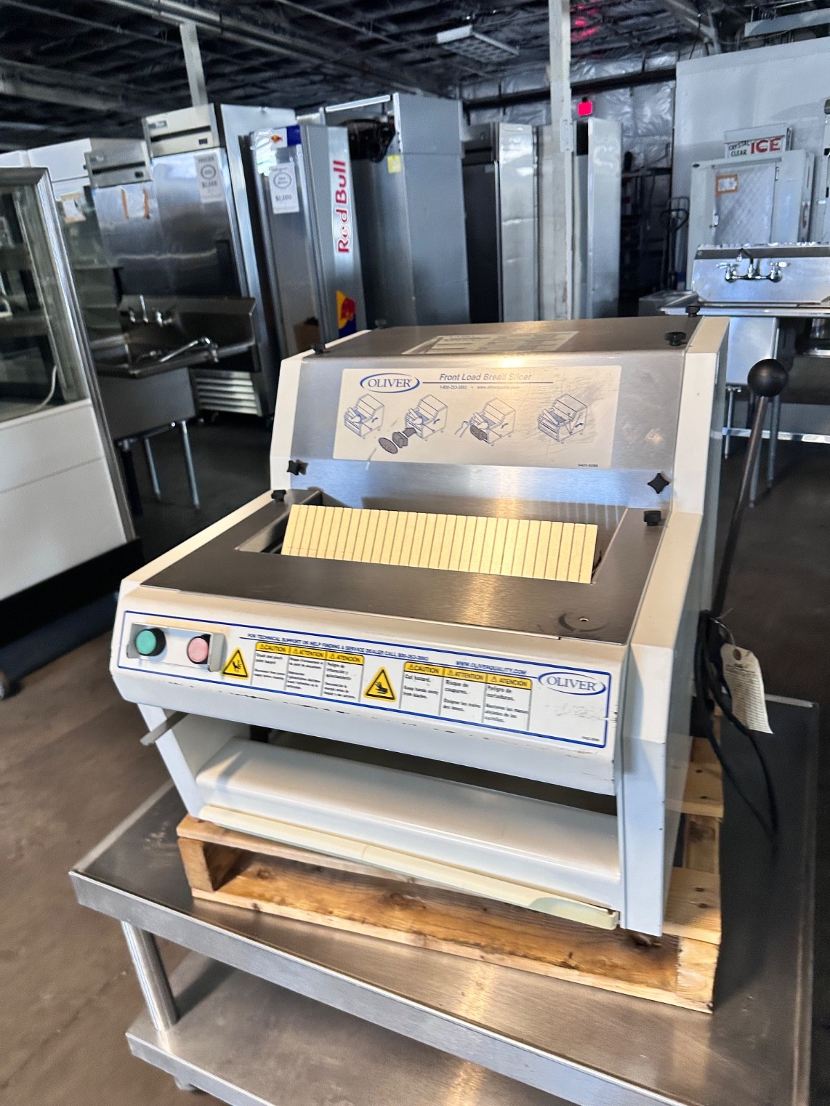 Oliver Bread Slicer 732-N 115V Countertop TESTED