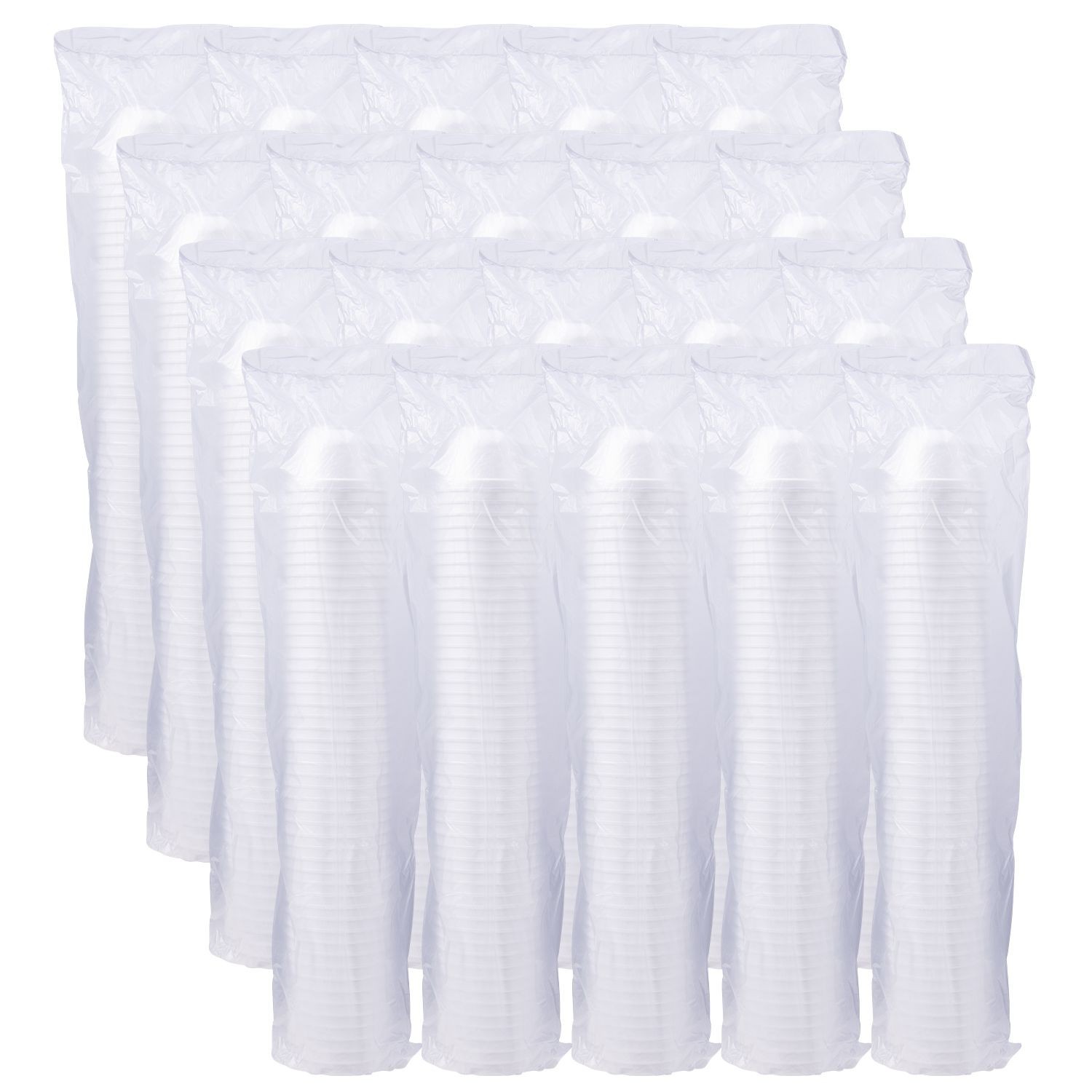 Dart 6B12 Foam Bowl 6 oz White Insulated J Cup EPS Food Container 1,000/Case