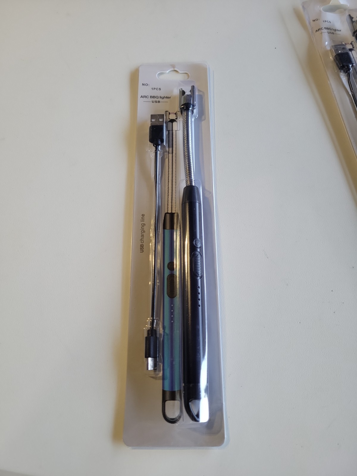 USB ARC BBQ Lighters, NEW/ Color Varies
