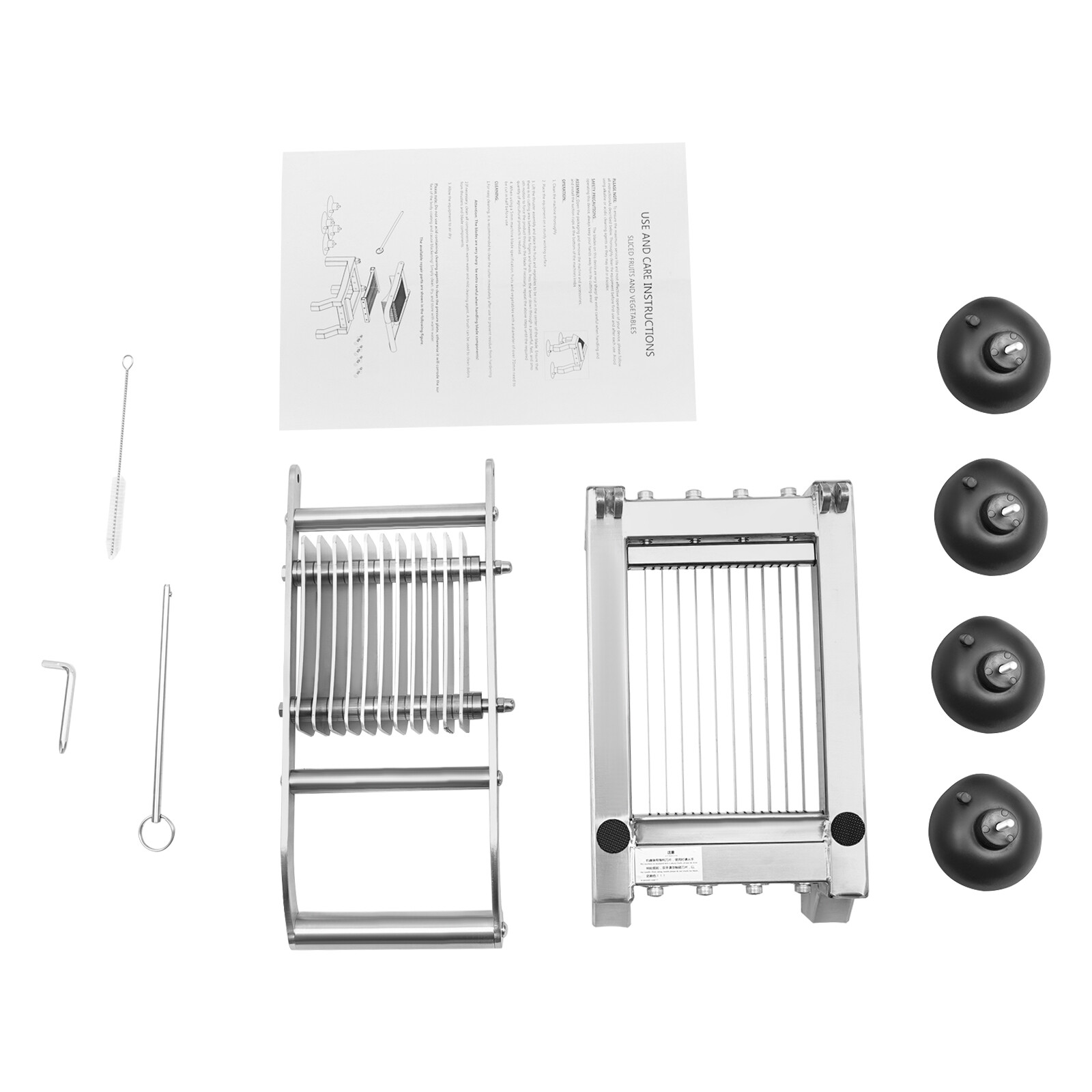 Manual Vegetable Fruit Chopper Cutter Food Onion Veggie Dicer Slicer Kitchen