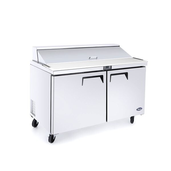 Atosa MSF8303GR 60″ 2 DOOR Sandwich Prep Refrigerator WITH 5 YEAR PARTS & LABOR!