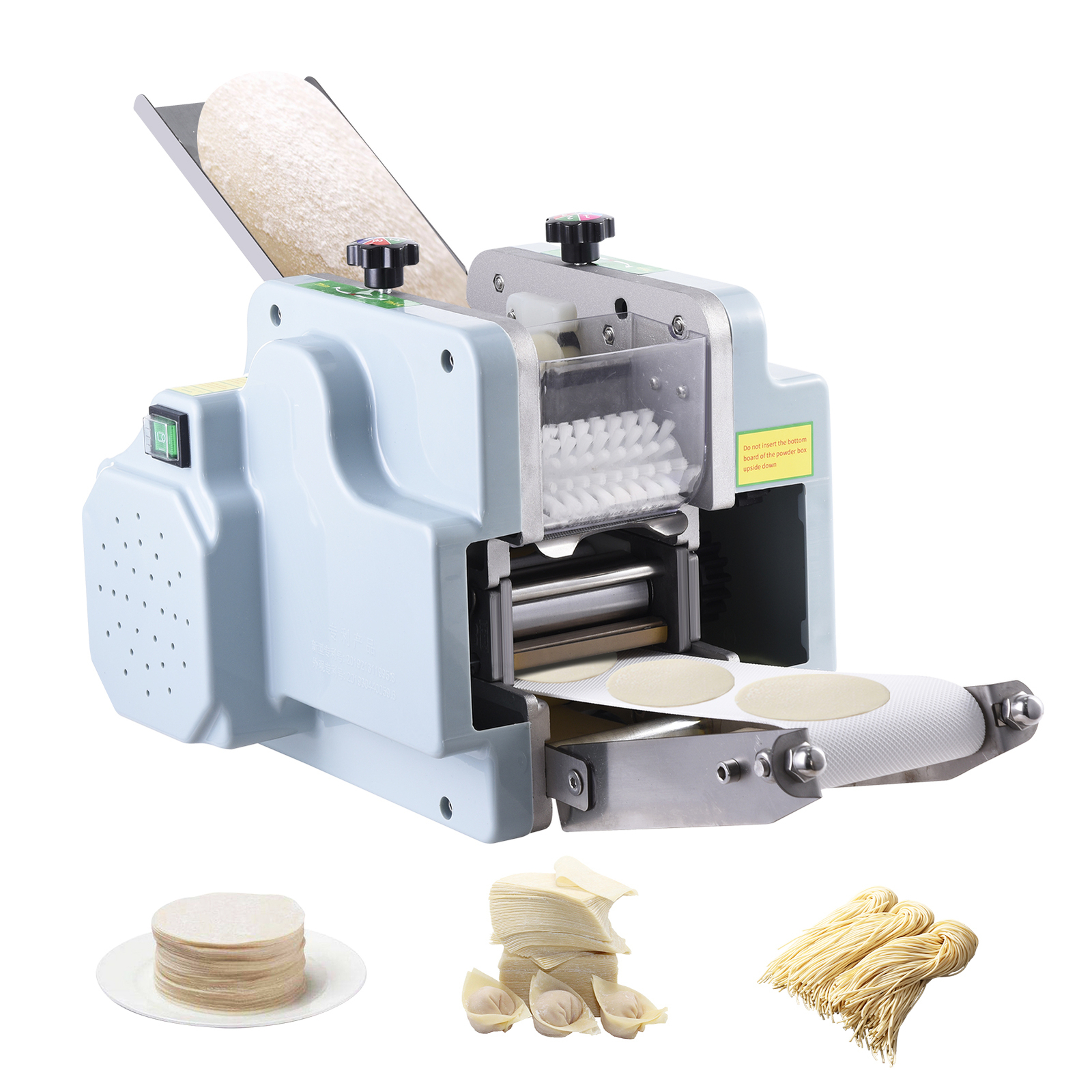 Automatic Dumpling Skin Machine 110V 140W 60 Pieces/Min Dumpling Wrapper Maker–
