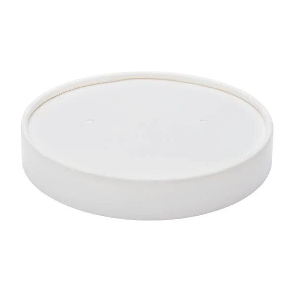 Karat Paper lid for 6-16 oz Gourmet Paper Cold/Hot Food Containers – 1,000 pcs