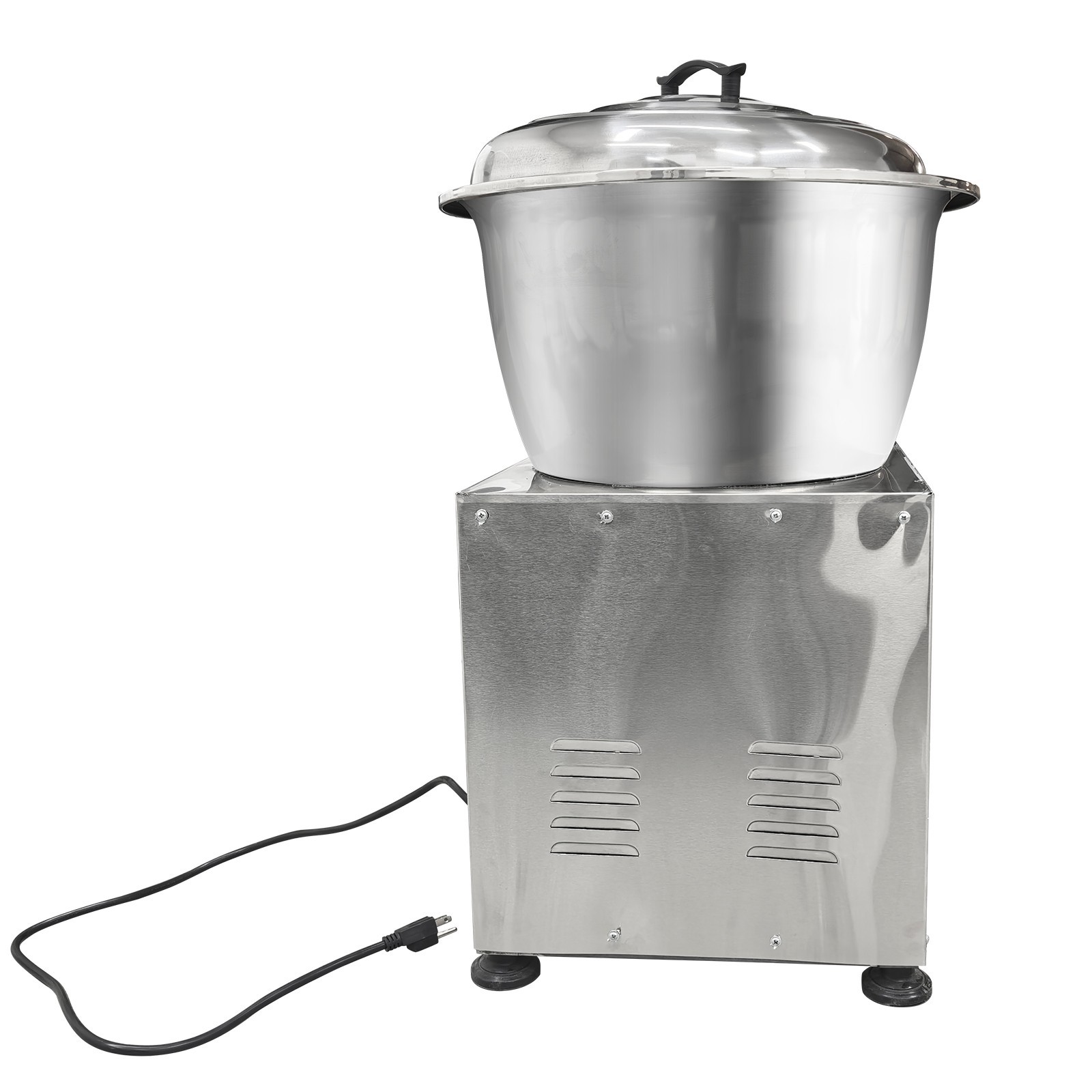 110V Commercial Dough Mixer Basin Type Bakery Flour Mixing Machine 33LBS Cap.