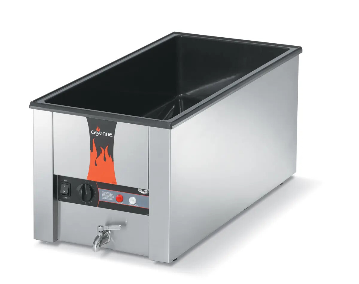 Vollrath 72051 Cayenne 4/3 Rethermalizer Heat N Serve w/ Drain