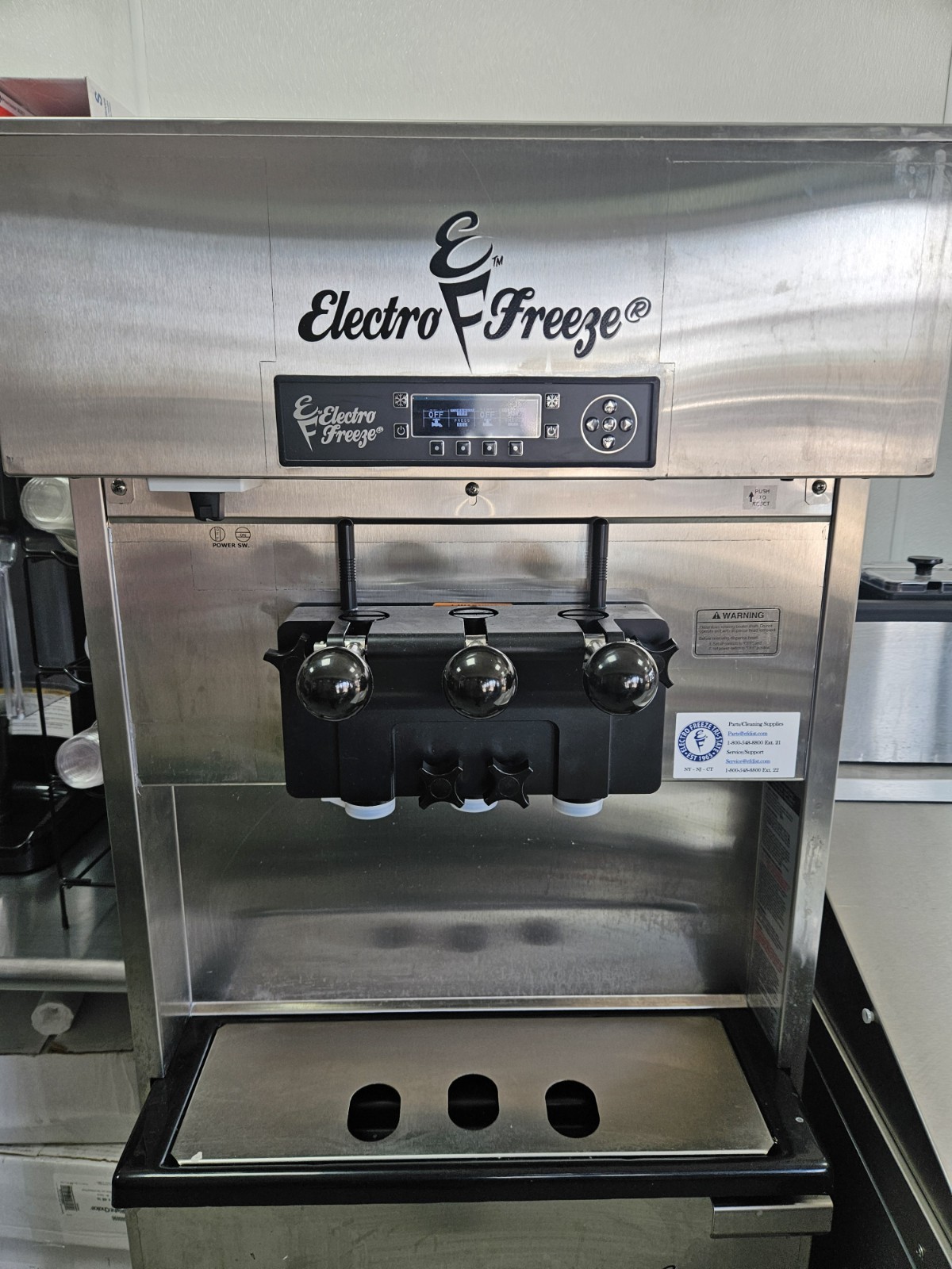 Electro Freeze soft serve ice cream machine GES5099 single phase water cooled