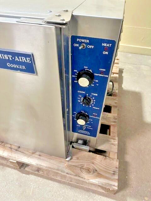 «MIST-AIRE» MODEL MA-80 S/STEEL COOKER/BBQ SMOKER CABINET 120V, REGULAR PLUG