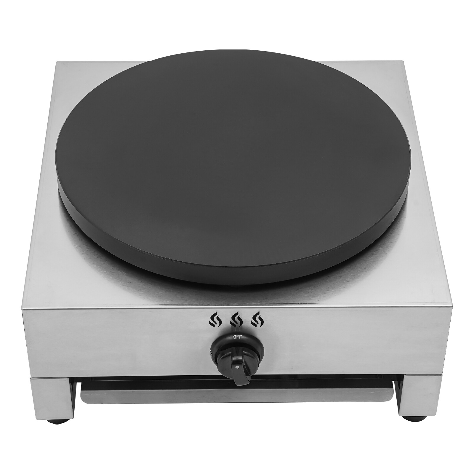 Commercial Crepe Maker Machine, Pancake Big Hotplate, Gas Pancake Cooker