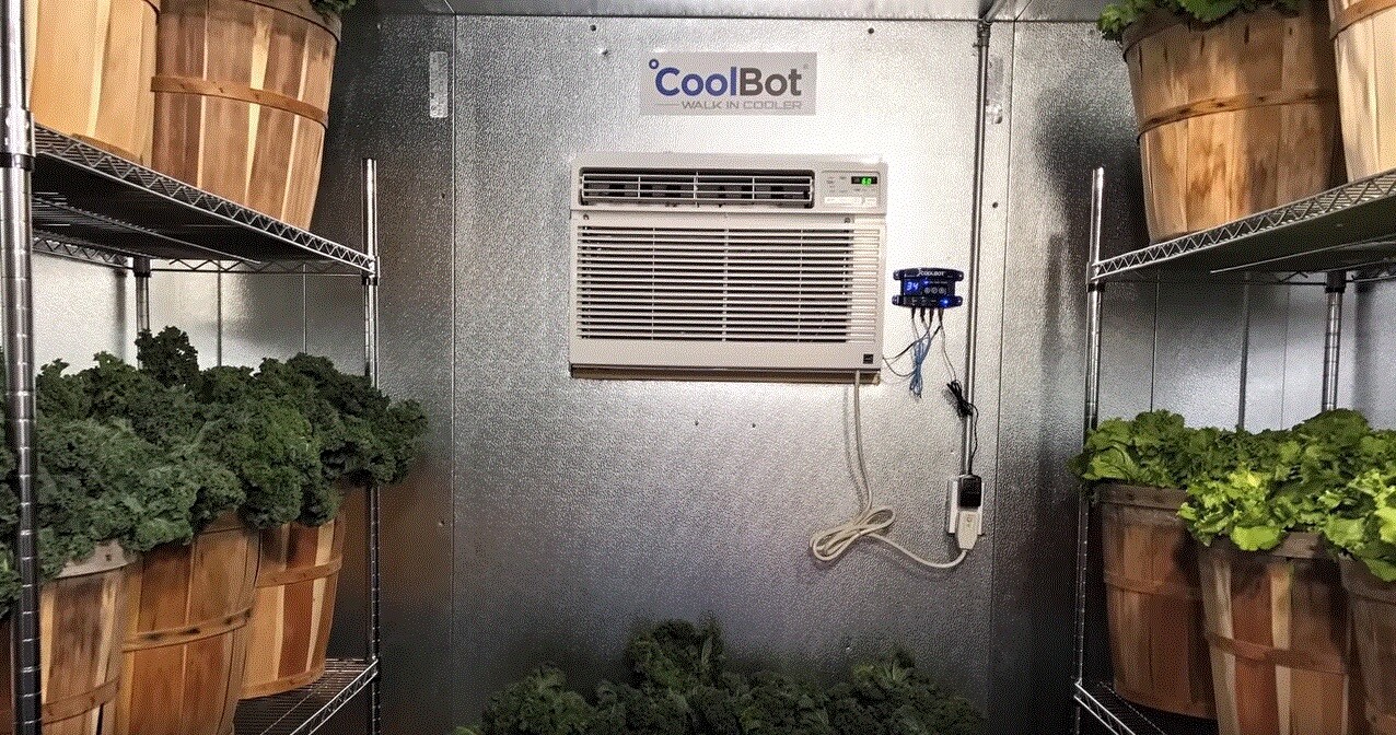 CoolBot: Run a Walk-In Cooler down to 35°F with a window air conditioner