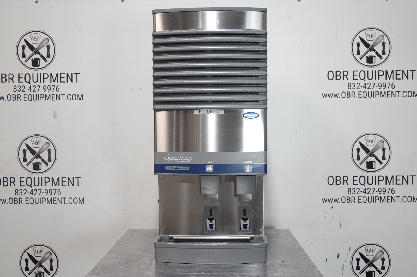 FOLLET 400 LBS AIR COOLED ICE MAKER/WATER DISPENSER (CHEWABLE ICE) MODEL 25CT400