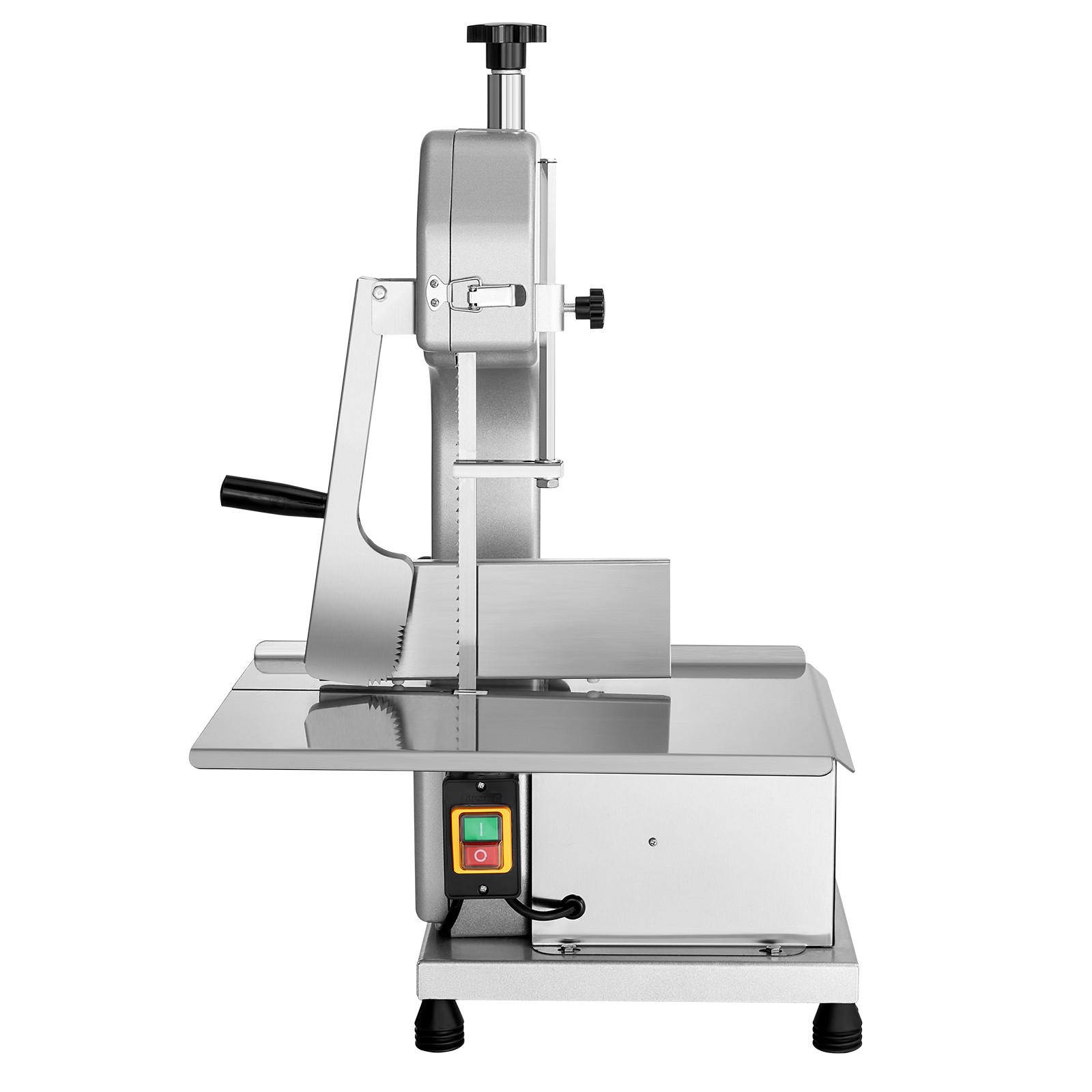 VEVOR Commercial Electric Meat Bandsaw Stainless Steel Bone Sawing Machine 110V