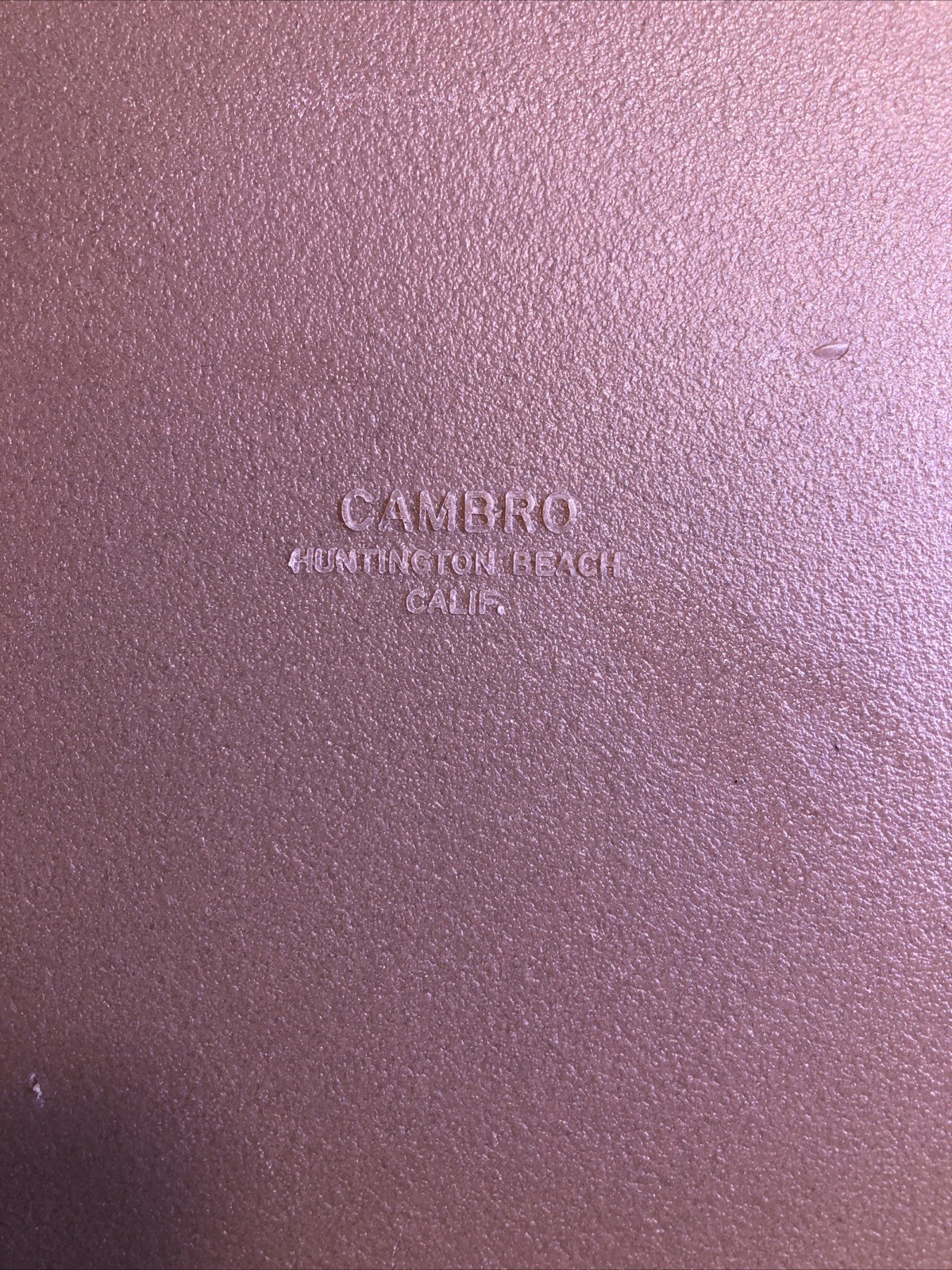 Cambro Restaurant Booster Seat childs seat-Huntington Beach Calif. Vintage