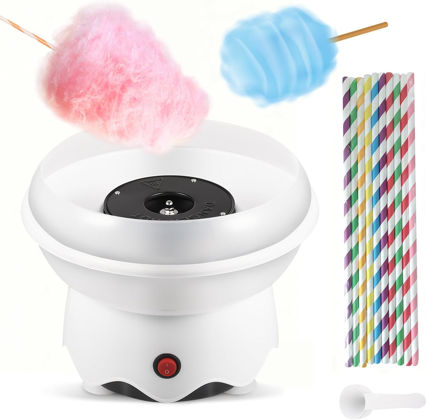 Mini Cotton Candy Maker Machine – Easy to Use & Clean, Quiet Floss Maker for Kid