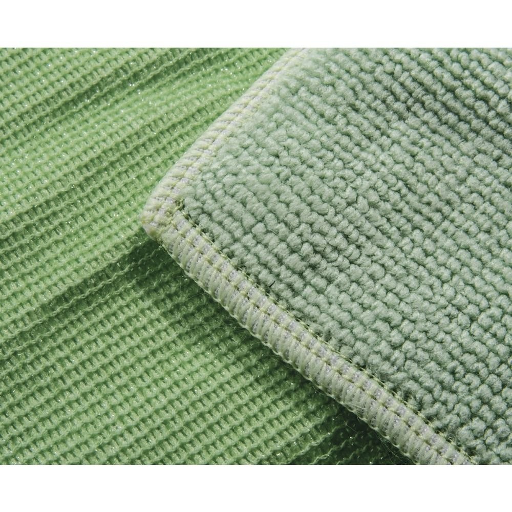 HUBERT® Scrubbing Cloth Green Microfiber – 12″ L x 12″ W
