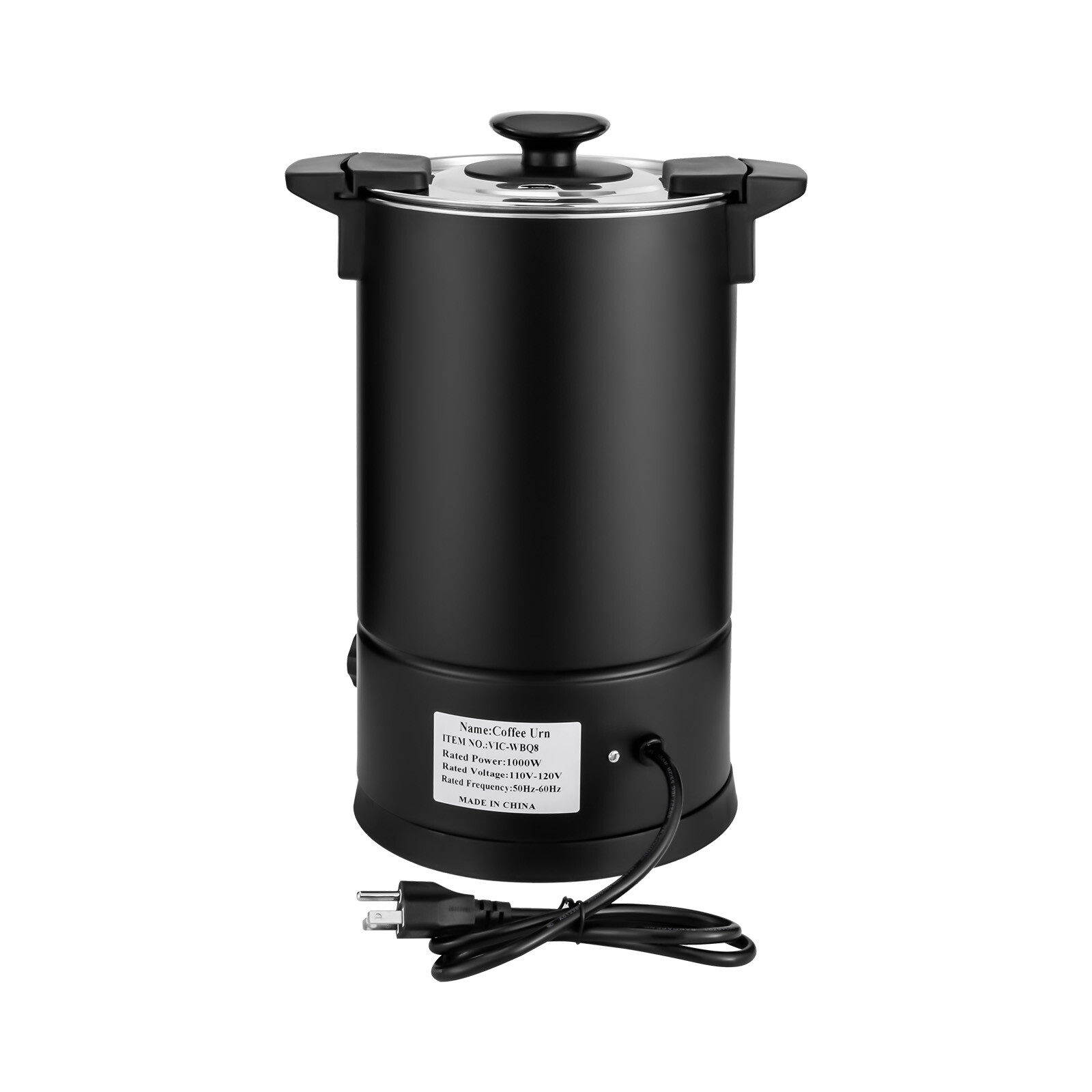 8L Commercial Coffee Urn Machine Maker Large Office Dispenser Brewer Hot Water