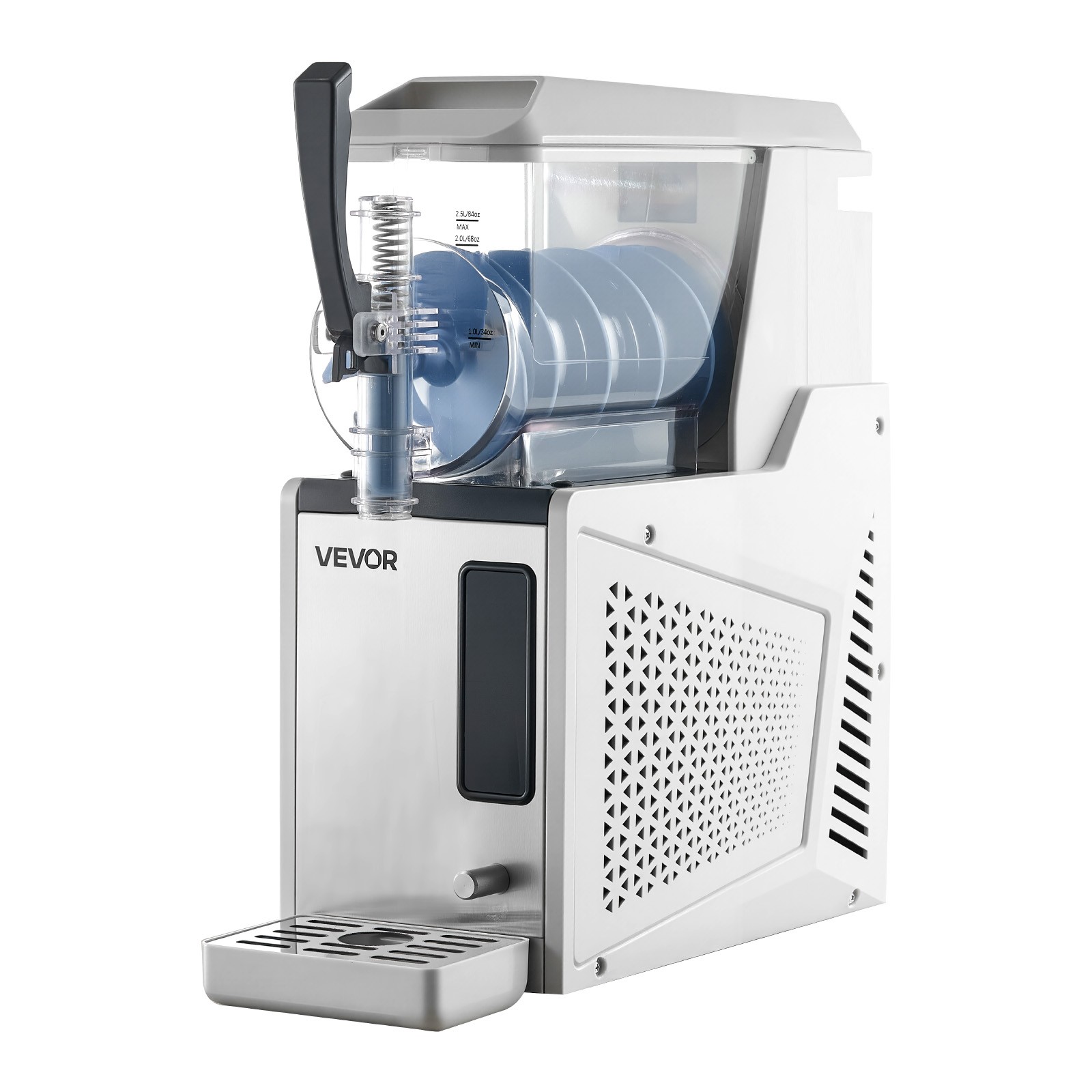 VEVOR Slushie Machine 3/4/6L No Ice Needed Frozen Drink Maker Single/Dual Tank