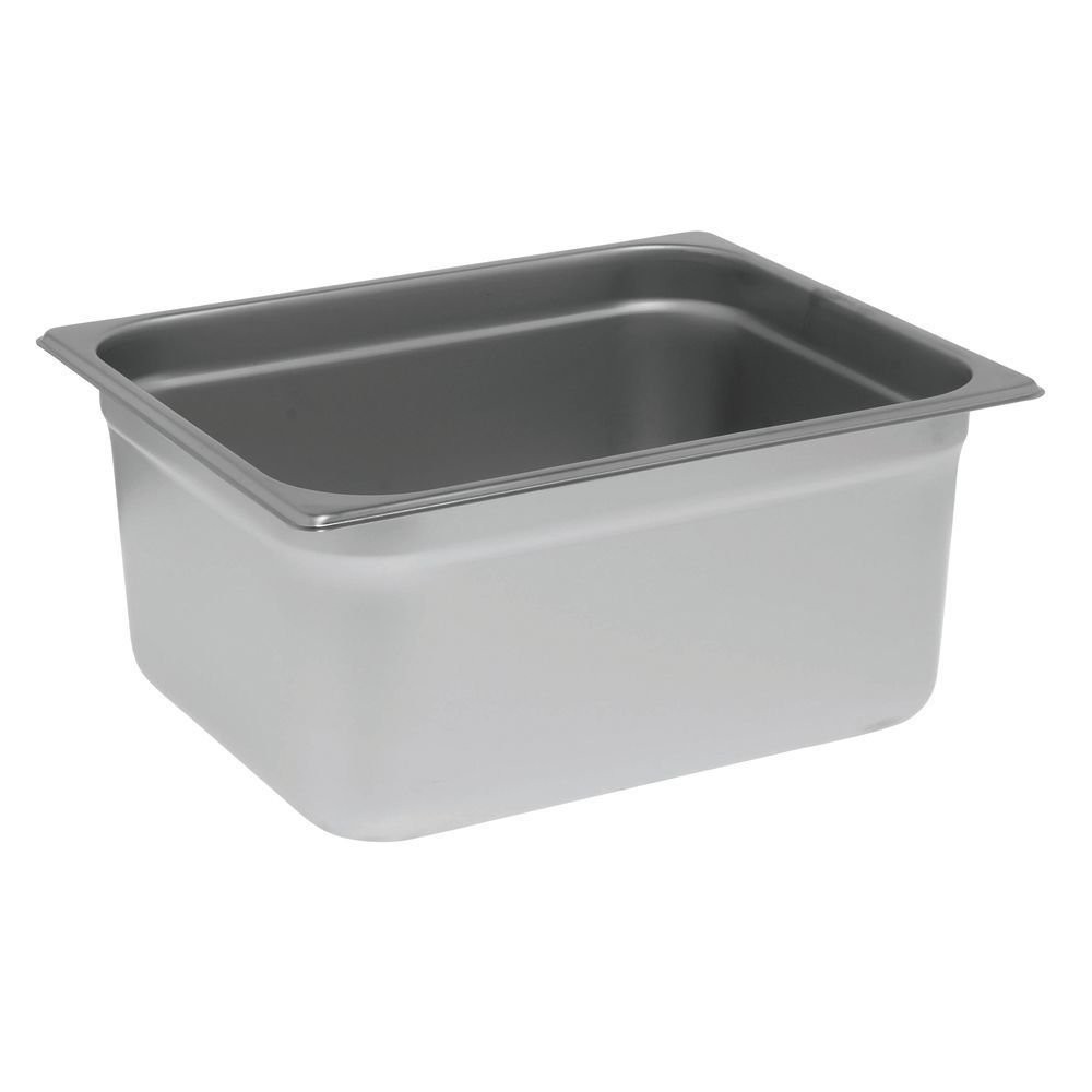 HUBERT® Steam Table Pan Hotel Pan 1/2 Size Stainless Steel – 6″ D