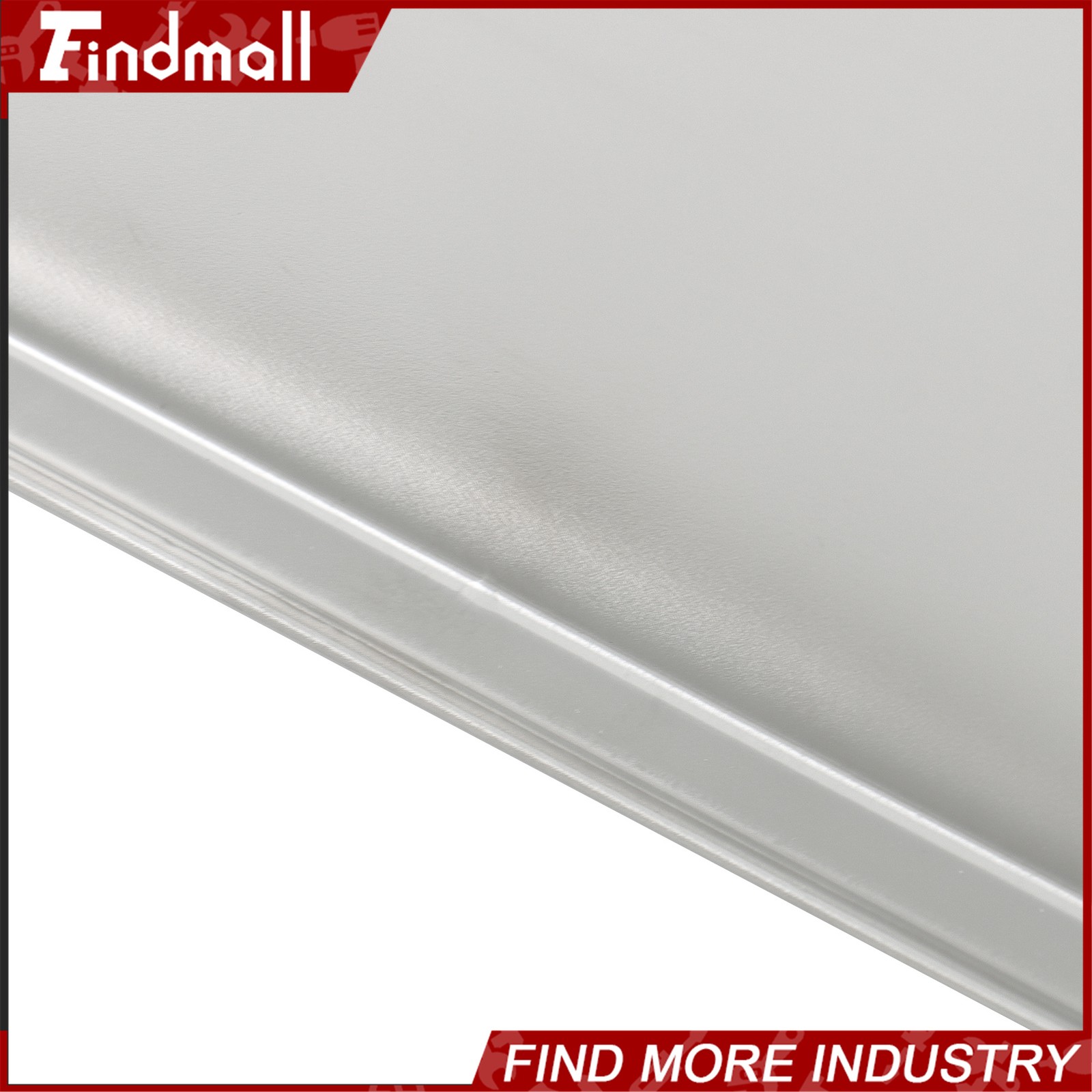 Findmall 4 Pack Hotel Pans 1/2 Size 4″ Deep Stainless Steel Steam Table