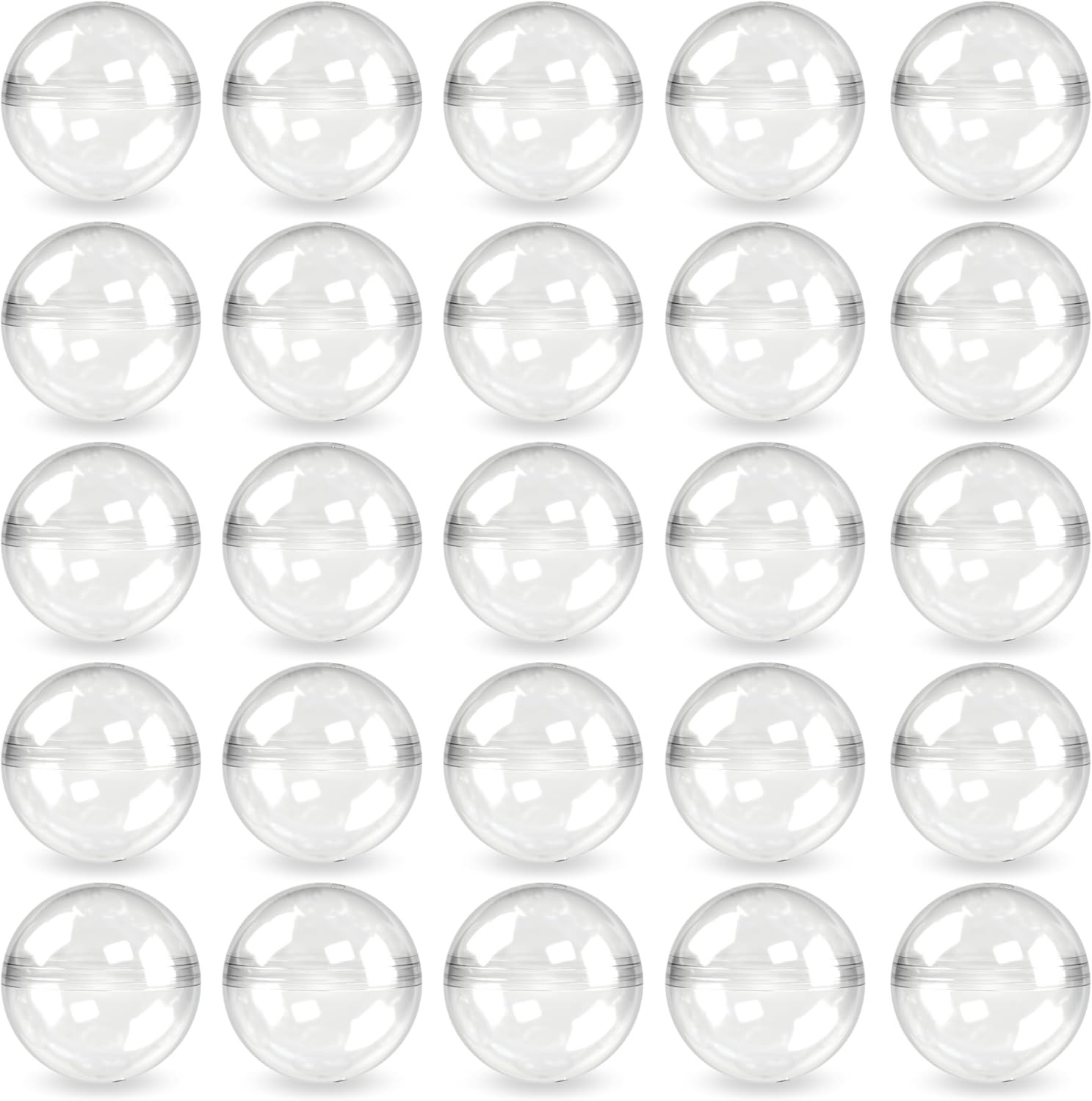 Capsule Vending Machine round 50 Pcs 1.1 Inch (28Mm) – Gumball Machine Capsules