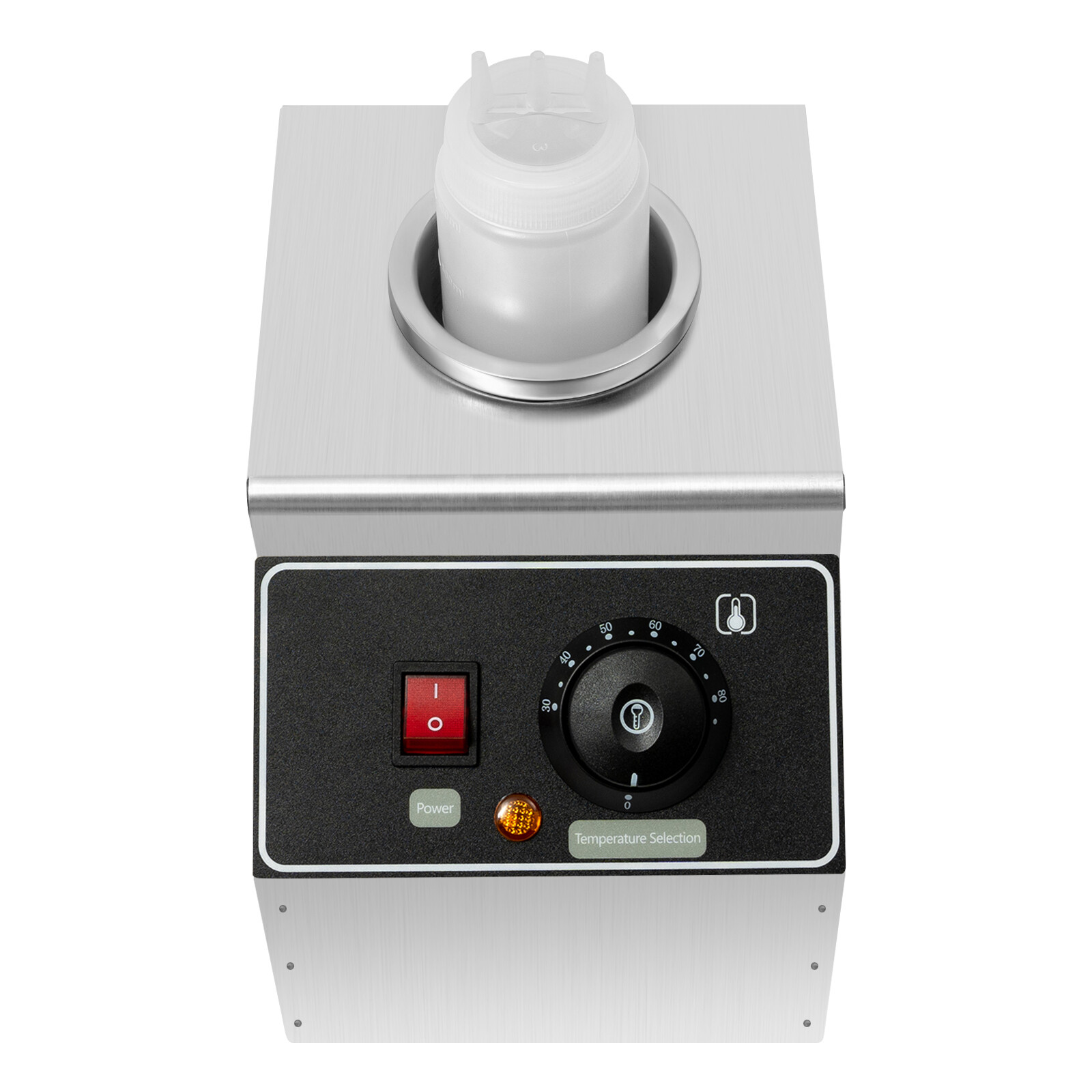 Hot Melted Butter Dispenser Pump, Nacho Cheese Warmer Popcorn Condiment Melter