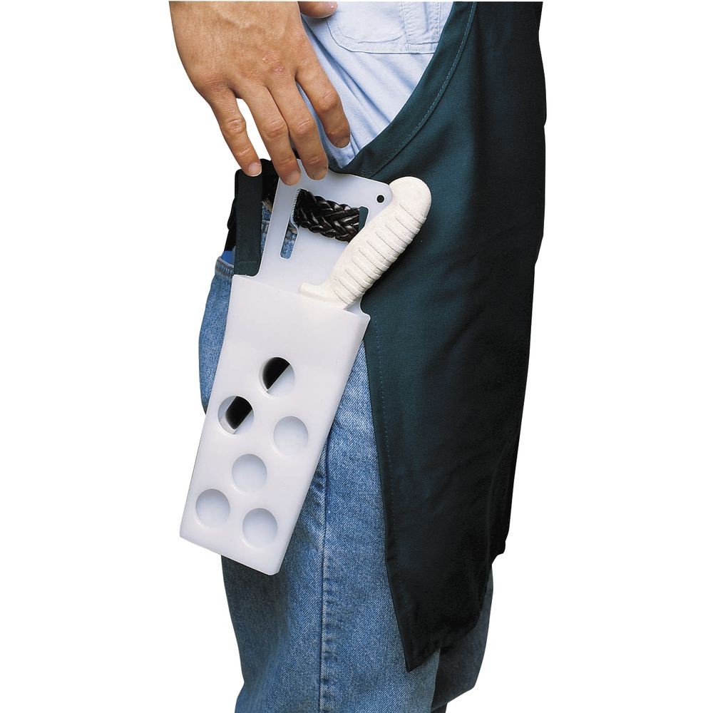 HUBERT® Knife Scabbard White Plastic – 13″L x 4 1/2″W