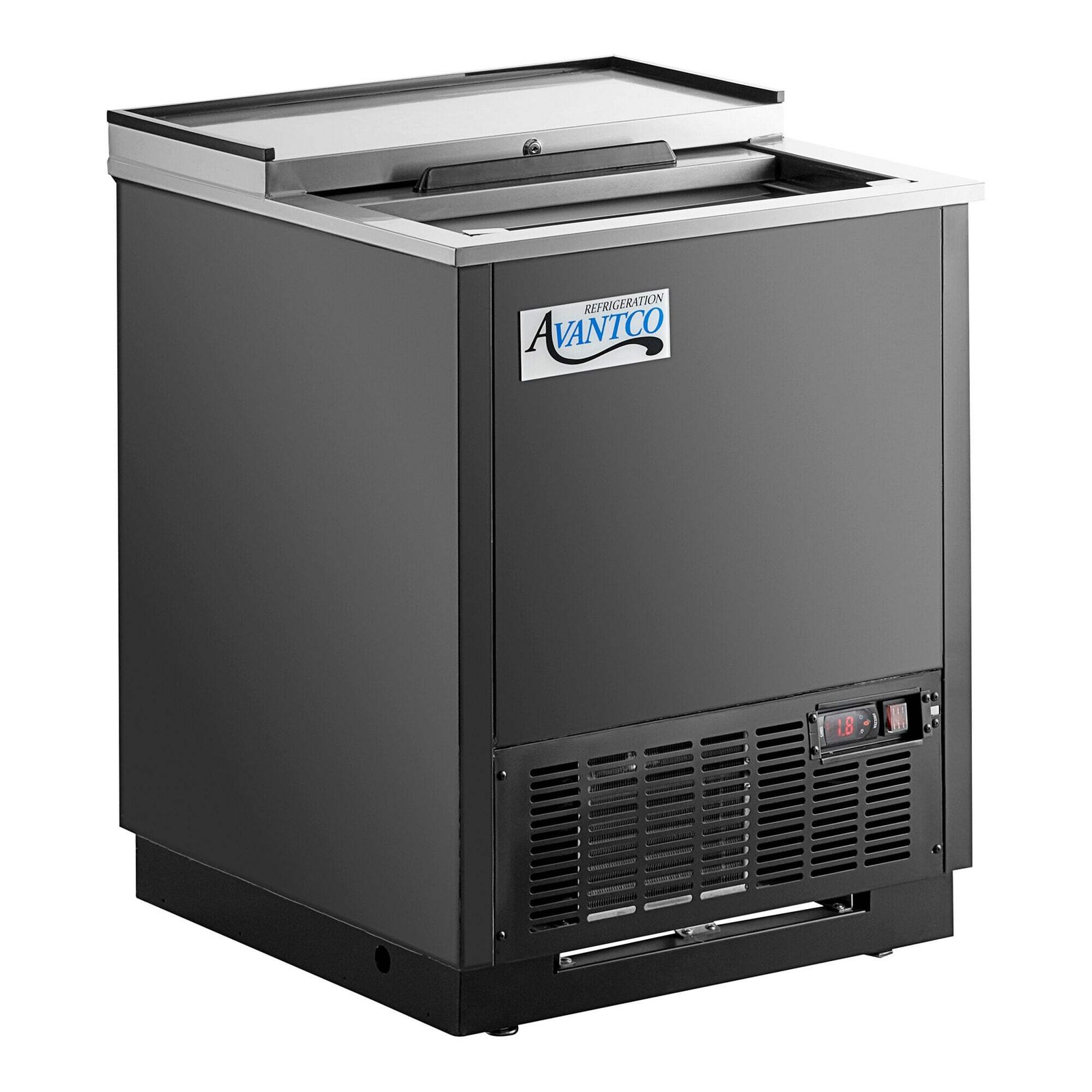 26″ Black Glass Froster / Plate Chiller – 115V