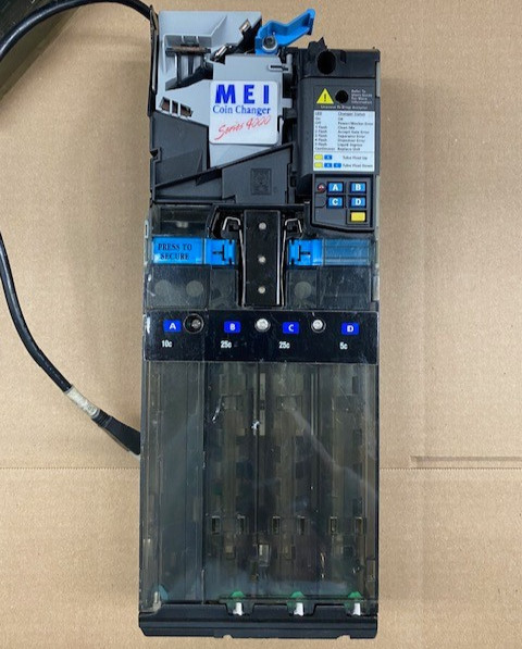 MEI Mars VN 4510 Coin Changer 34V MDB, DBA Cassette – Refurb w/ 90 Day Warranty