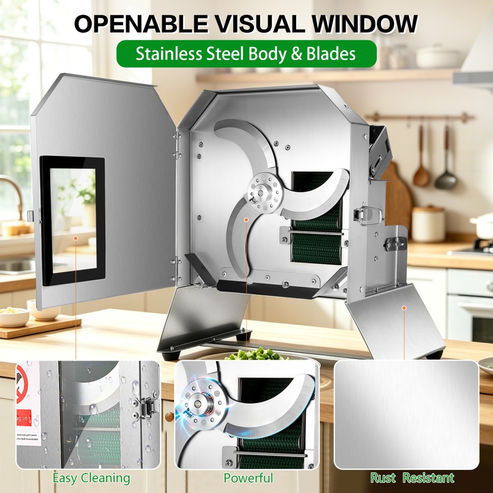 Commercial Vegetables Cutting/Slicing/Chopping Machine Automatic Cutter/Slicer