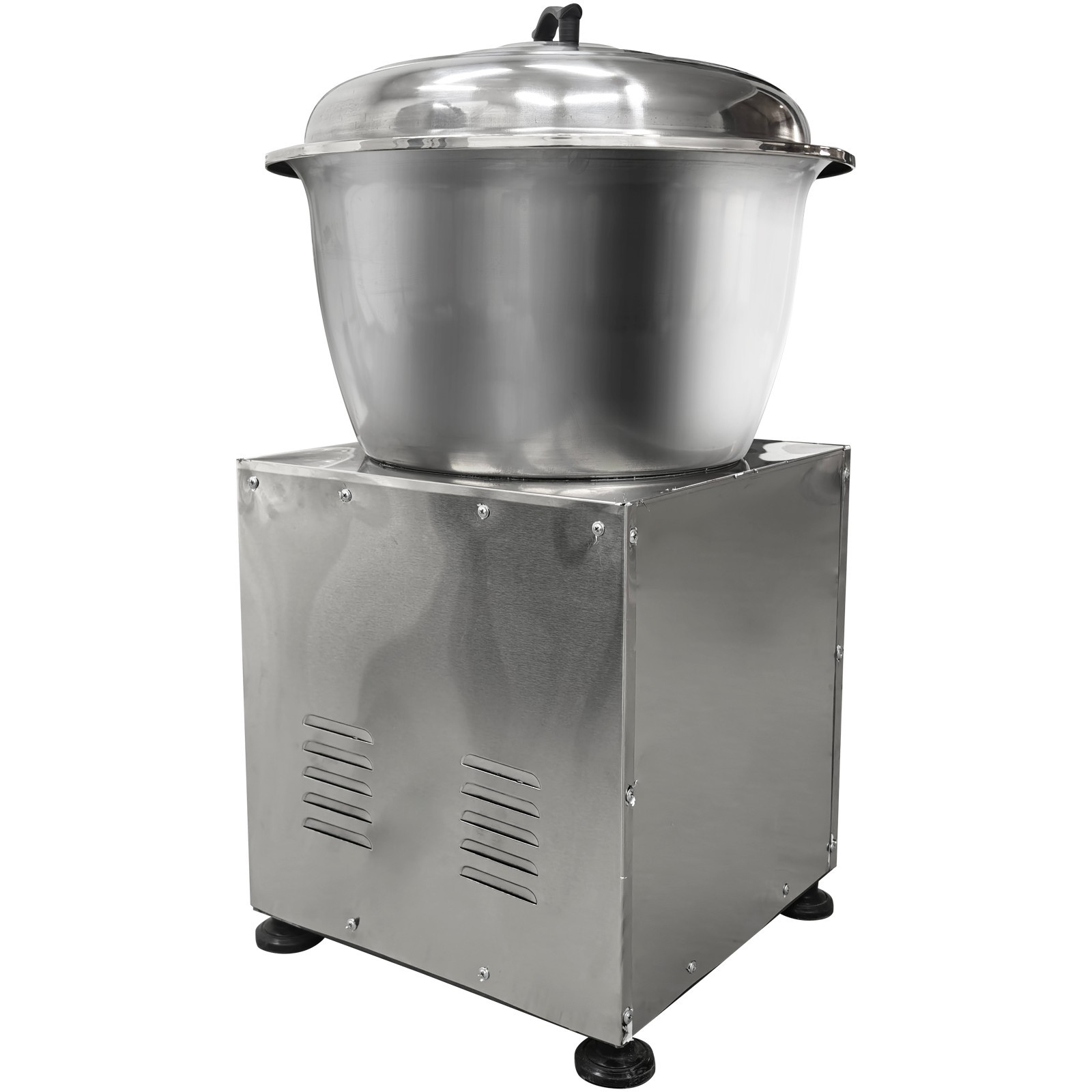 110V Commercial Dough Mixer Basin Type Bakery Flour Mixing Machine 33LBS Cap.