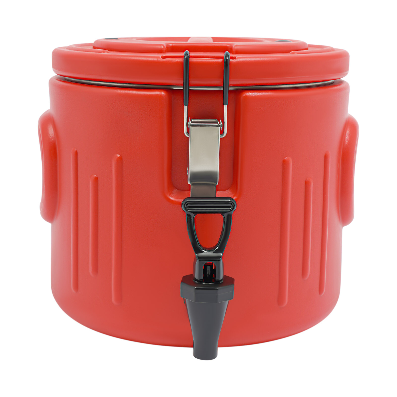 Red Insulated Beverage Containers Insulated Beverage Cooler Insulated Bucket 10L