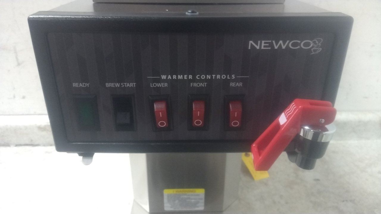 Newco Coffee FCS-3 120VAC 1700W 0.5 GPH Direct Line Coffee Brewer
