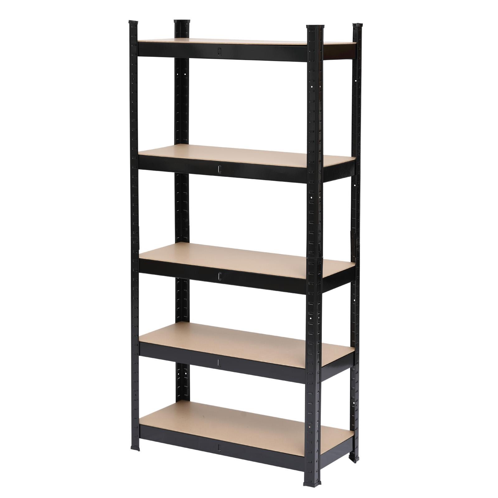 6 Size Heavy Duty Shelf Garage Steel Metal Storage 5 Level Adjustable Shelf